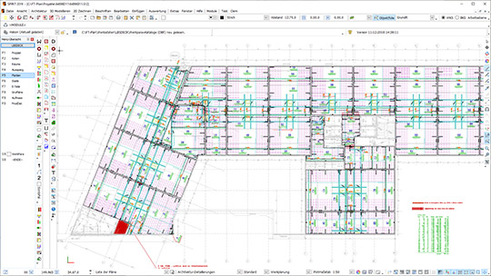 Deckenverlegeplan